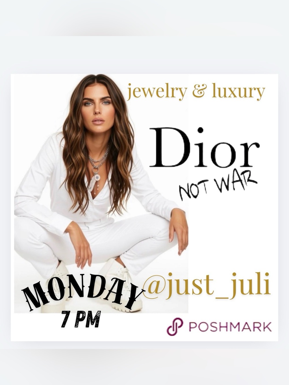 Poshmark Official Closet 7 pm Juli is Live! ❤️💋